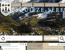 Tablet Screenshot of esquieze-sere.com